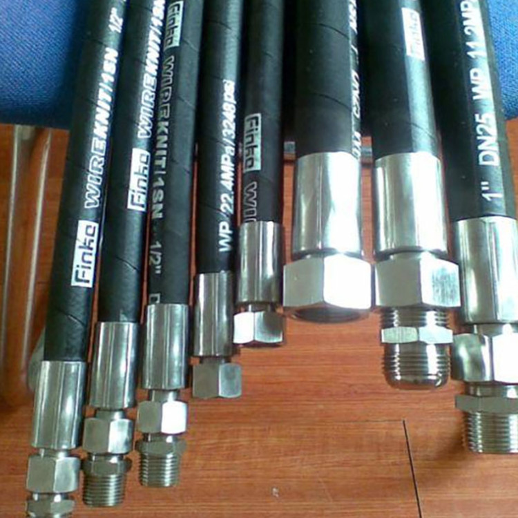 使用我们公司的高压油管